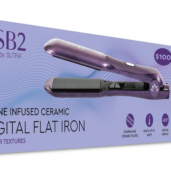Sutra 1 inch Tourmaline Infused Ceramic Flat Iron - Picture 1 of 7